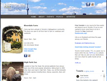 Tablet Screenshot of freetoronto.org